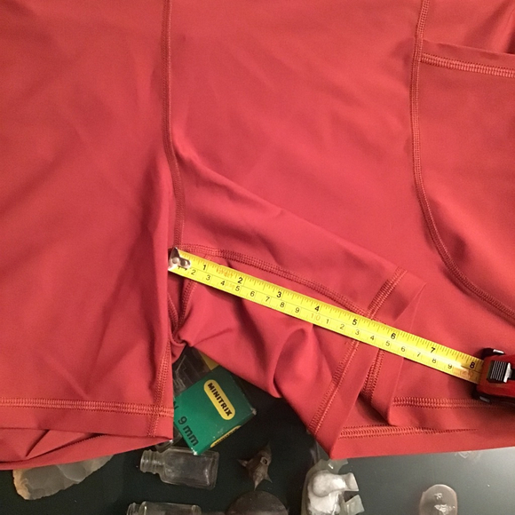Old Navy Active Rust High-Rise Bike Shorts XL - Picture 5 of 8